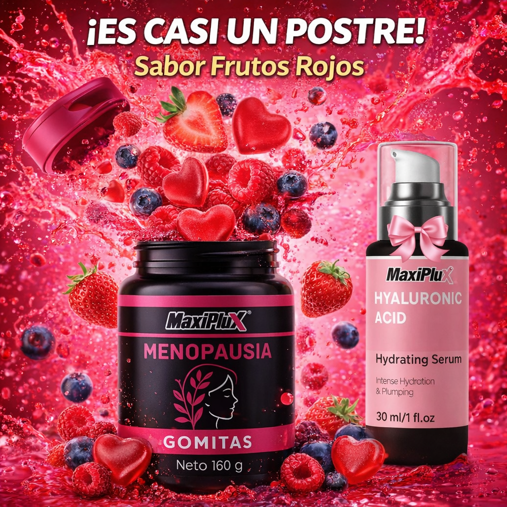 Maxi plus Menopausia + Sérum Facial Gratis Equilibrio Hormonal y Bienestar Femenino