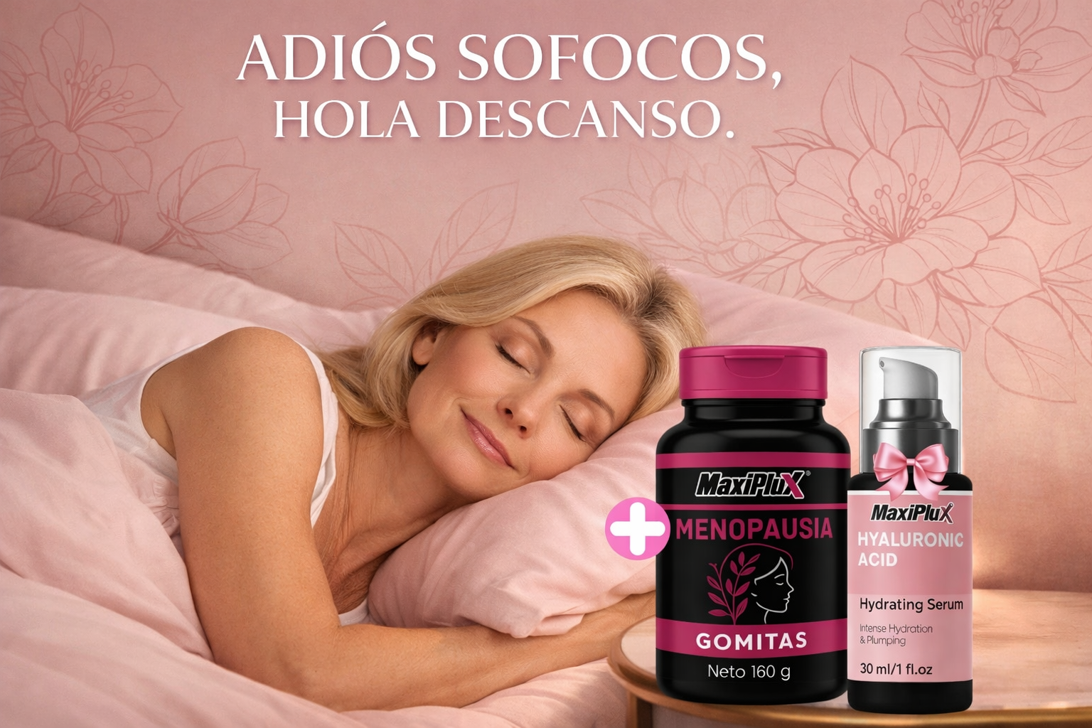 Maxi plus Menopausia + Sérum Facial Gratis Equilibrio Hormonal y Bienestar Femenino